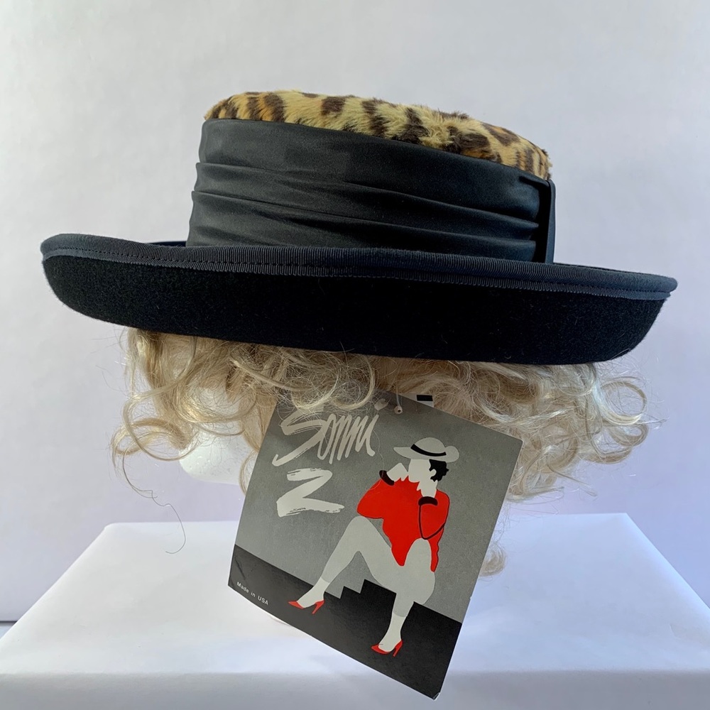 NWT VINTAGE 100% WOOL HAT by SONNI SAN FRANCISCO